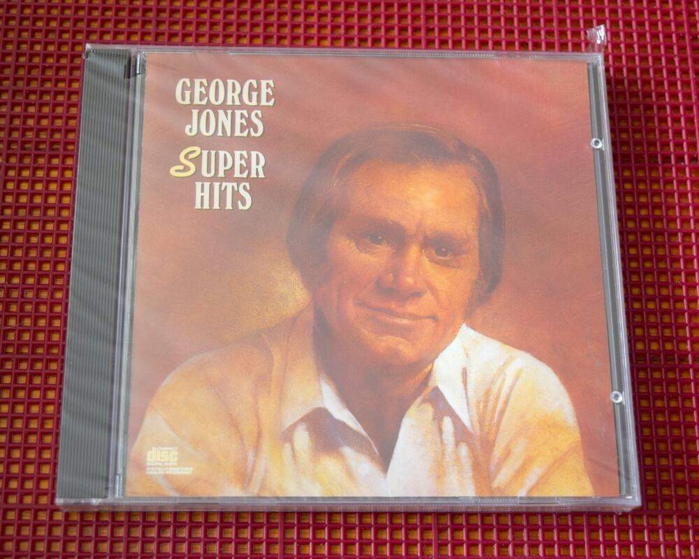 George Jones: Super Hits (CD,1987) New Sealed